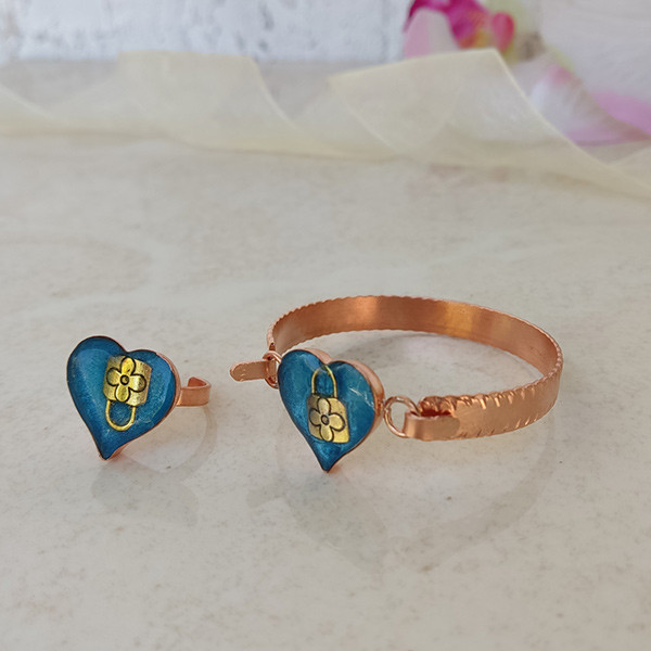 نیم ست دخترانه مدل قفل کد JW425.1 نیم ست دخترانه مدل قفل کد JW425.1