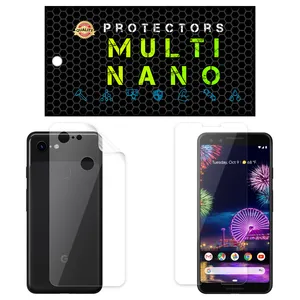 Multi Nano X-SFT Screen Protector For Google Pixel 3 with back skin