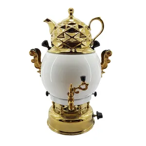  سماور گازی مدل عروس کد bst-12 ظرفیت 6 لیتر 
