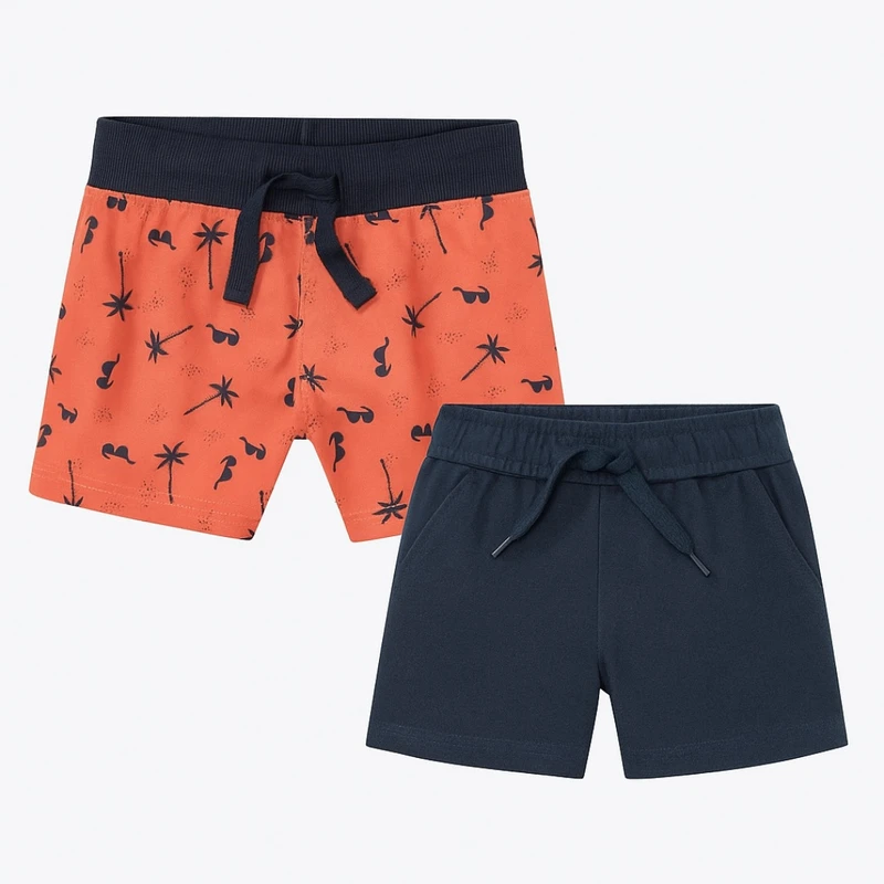 شلوارک پسرانه لوپیلو مدل 800 مجموعه دو عددی