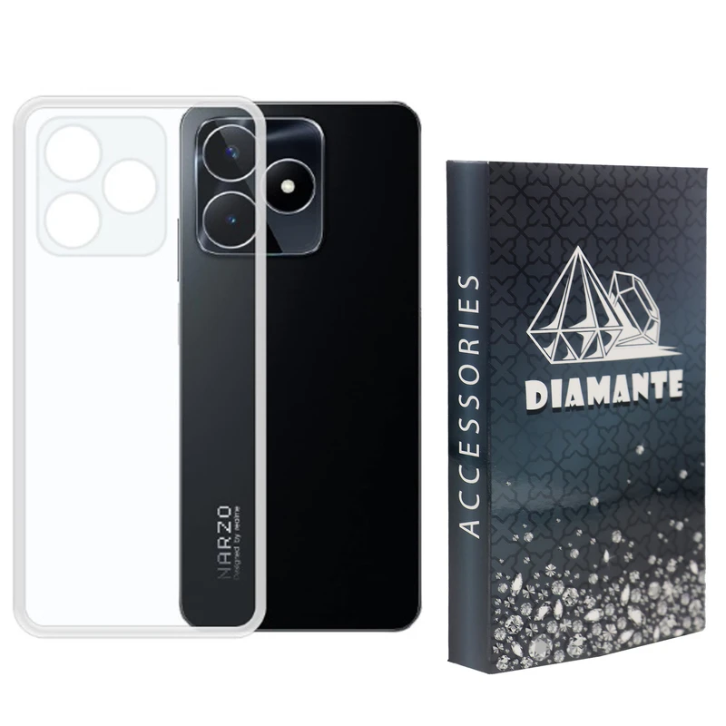 کاور دیامانته مدل Nahid Navy مناسب برای گوشی موبایل ریلمی C53