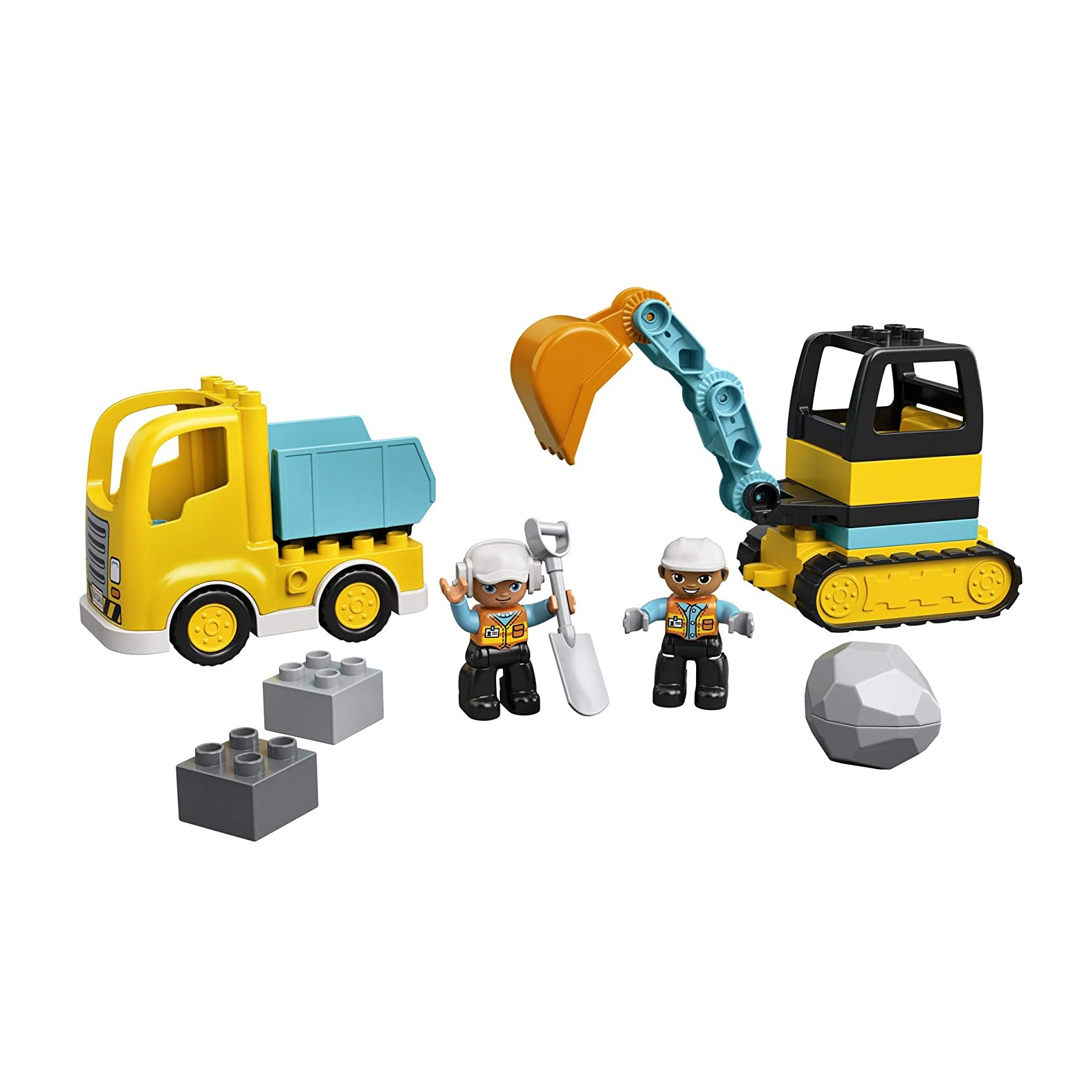 لگو سری DUPLO کد 10931 Truck & Tracked Excavator
