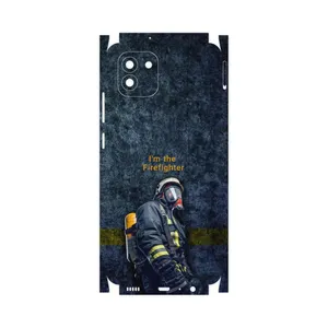 MAHOOT Firefighter-FullSkin Cover Sticker for Samsung Galaxy A03