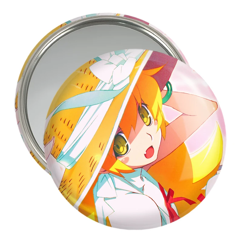 آینه جیبی خندالو مدل شینوبو اوشینو انیمه مونوگاتاری  کد 16220