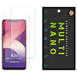 Multi Nano X-S2N Screen Protector For Oppo A3s Pack of 2