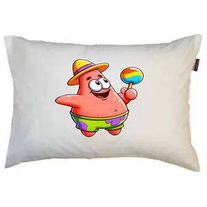 بالش کودک ناریکو مدل کارتونی طرح پاتریک خندان کد 0678