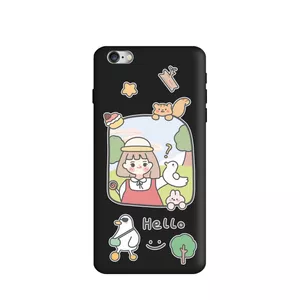 کاور طرح دختر جنگل کد m4220 مناسب برای گوشی موبایل اپل iphone 7 Plus / 8 Plus