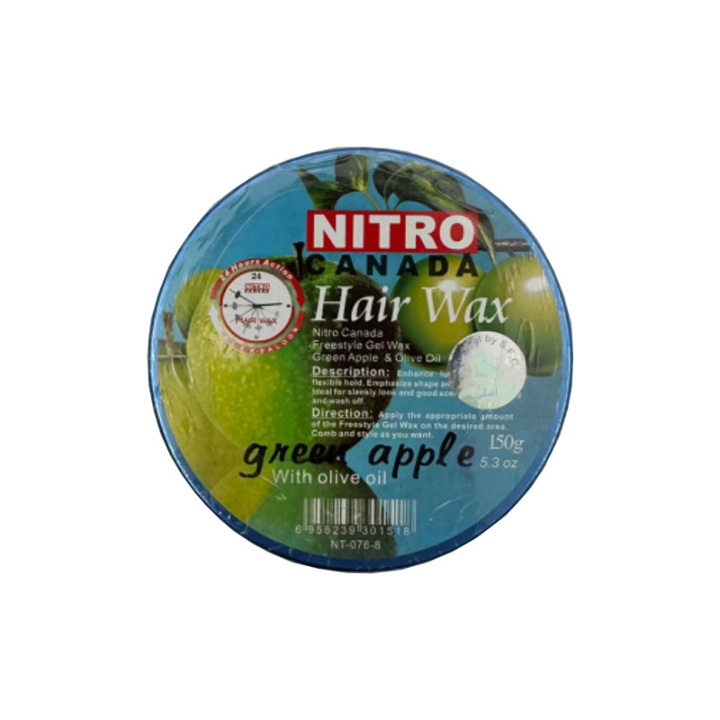 واکس مو نیترو مدل green apple وزن 150 گرم