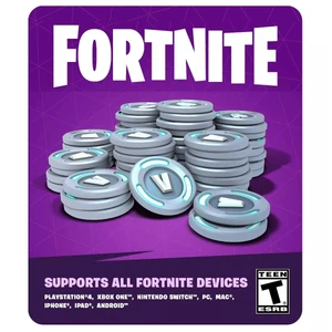 گیفت کارت 40 دلاری فورتنایت مدل 5000V-BUCKS