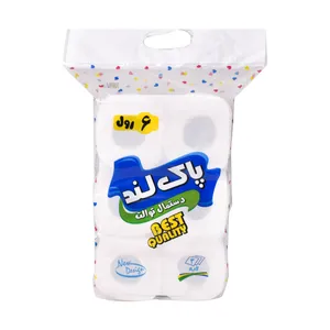 دستمال توالت پاک لند مدل pak2010 بسته 6 عددی