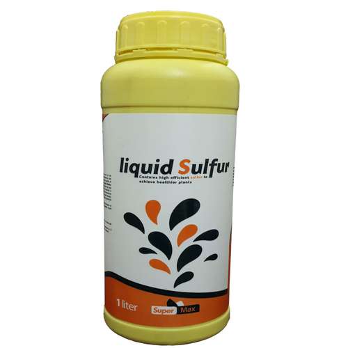کود مایع گوگرد سوپرمکس مدل LIQUID SULFUR حجم 1 لیتر