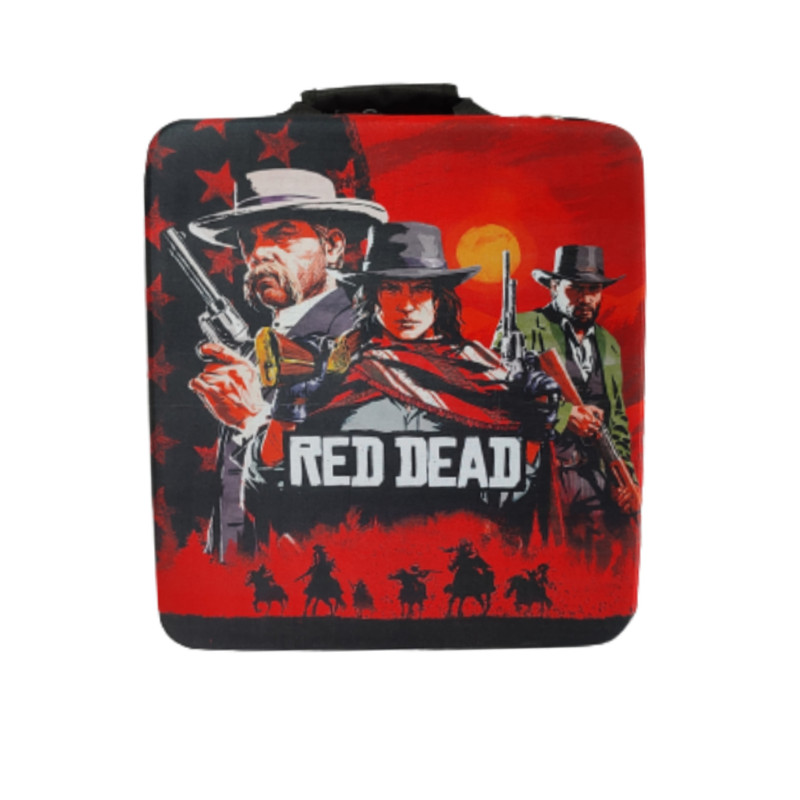 کیف حمل کنسول پلی استیشن اسلیم طرح Red dead 2