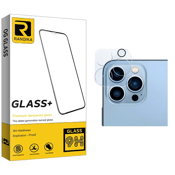 محافظ لنز گوشی راندیکا مدل Randika Glass FLL مناسب برای گوشی موبایل اپل iPhone 13 pro max