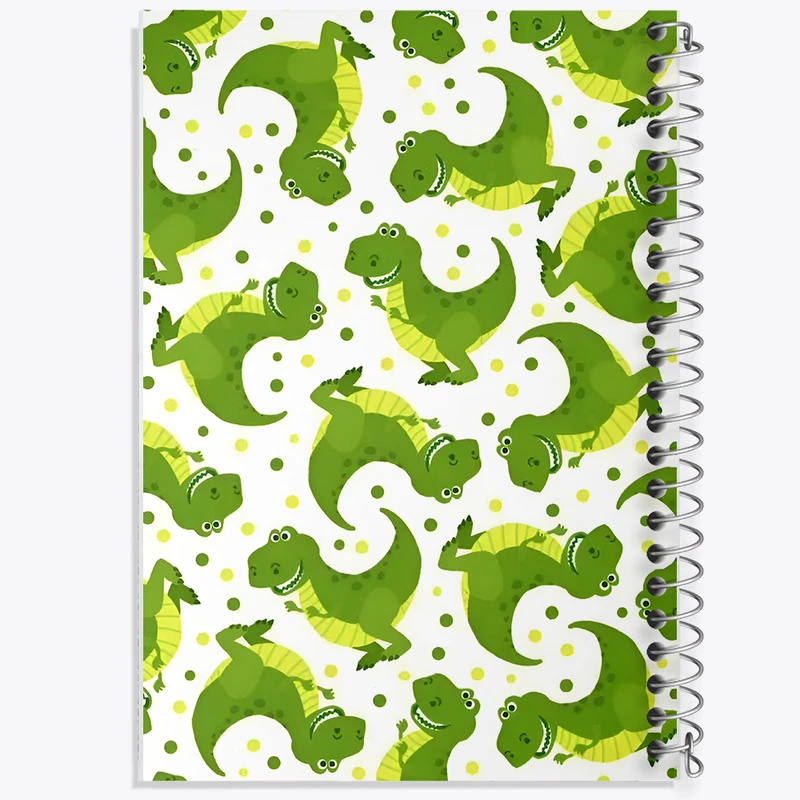 دفتر شطرنجی 50 برگ خندالو طرح پترن دایناسور داستان اسباب بازی کد N5229