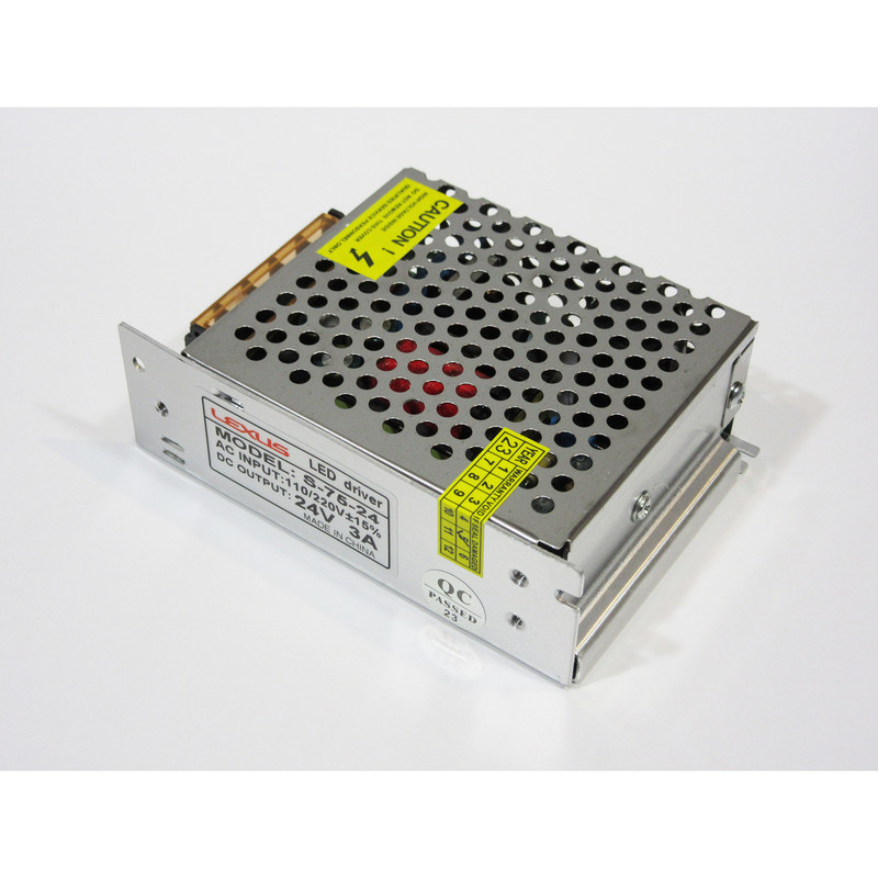 آداپتور سوئیچینگ 24 ولت 3 آمپر لکسوس کد real2.9a آداپتور سوئیچینگ 24 ولت 3 آمپر لکسوس کد real2.9a