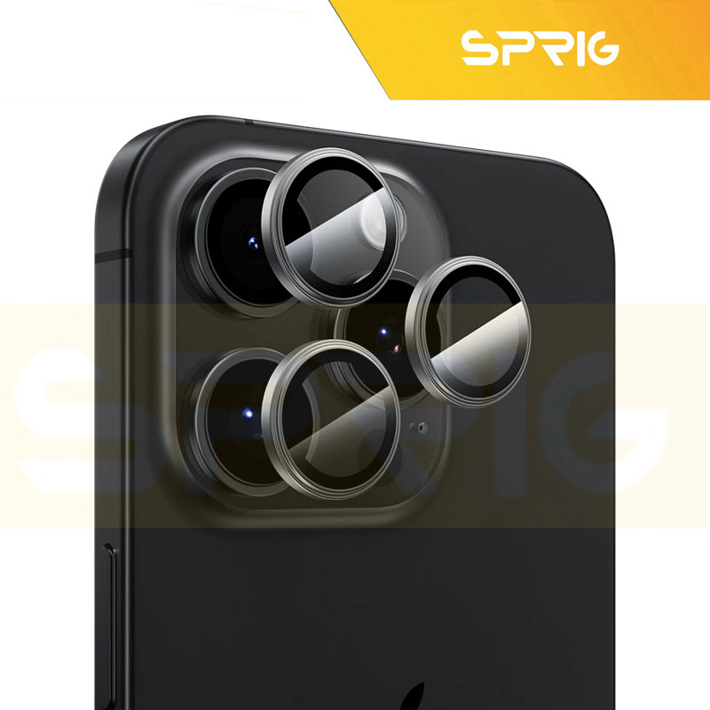 محافظ لنز دوربین اسپریگ مدل Ring Metal Luxury مناسب برای گوشی موبایل اپل Iphone 13 Pro / 13 Pro max