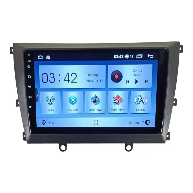 پخش کننده تصویری خودرو مدل اندروید Golden24 مناسب برای لیفان 820