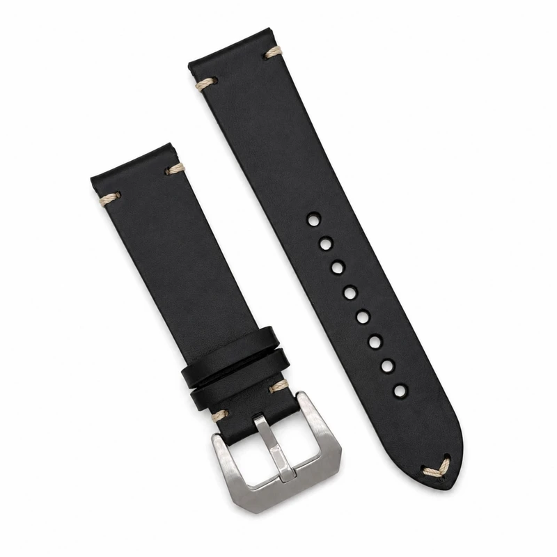 بند ساعت مچی مدل چرمی کد LH24mm