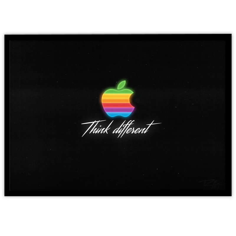 تابلو بکلیت طرح لوگو شرکت اپل مدل B-S2472