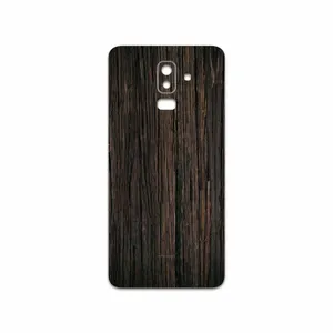 MAHOOT Burned Wood Cover Sticker for Samsung Galaxy J8
