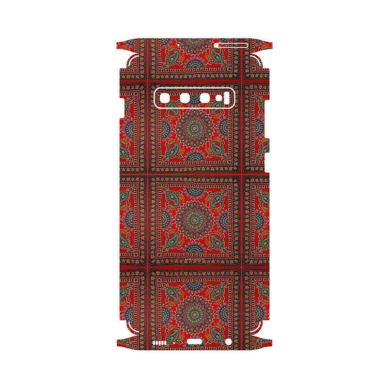 برچسب پوششی ماهوت مدل Embroidered Rug-FullSkin مناسب برای گوشی موبایل سامسونگ Galaxy S10 Plus