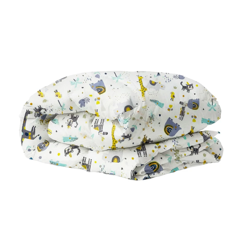 روکش لحاف فیلور آدنو مدل حیوانات کد FI45 یک نفره سایز 220x160 سانتی‌متر