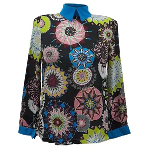 بلوز آستین بلند زنانه مدل ماندلا