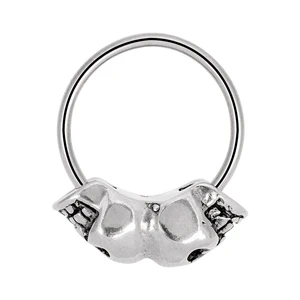 پیرسینگ طرح جمجمه مدل Skull کد Ci-S01