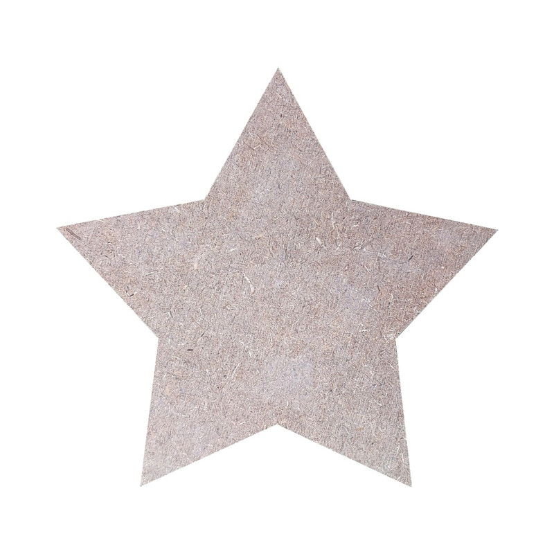 تخته چوب مدل ستاره خام