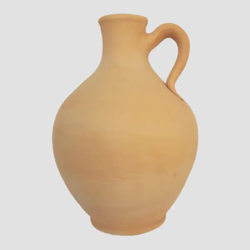 کوزه سفالی مدل لب صاف کد JKM-MM2