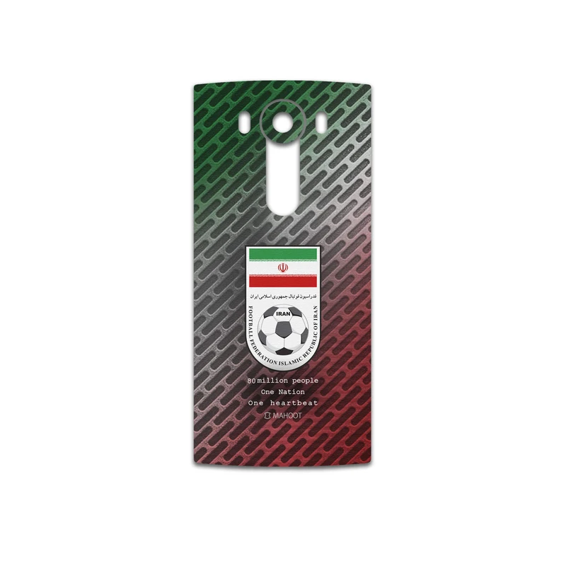 برچسب پوششی ماهوت مدل Iran-National-Football-Team مناسب برای گوشی موبایل ال جی V10