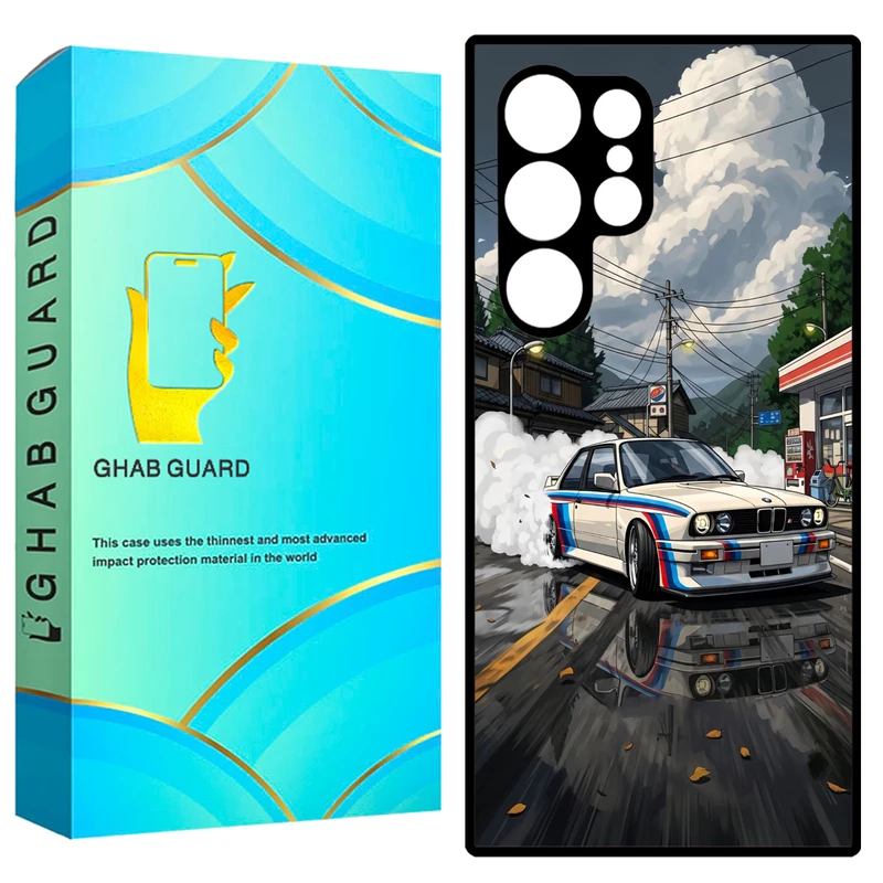 کاور قاب گارد طرح ماشین مدل GCHPS23U مناسب برای گوشی موبایل سامسونگ Galaxy S23 Ultra 5G