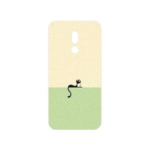MAHOOT Minimal Internet Cat Icon Cover Sticker for Xiaomi Redmi 8