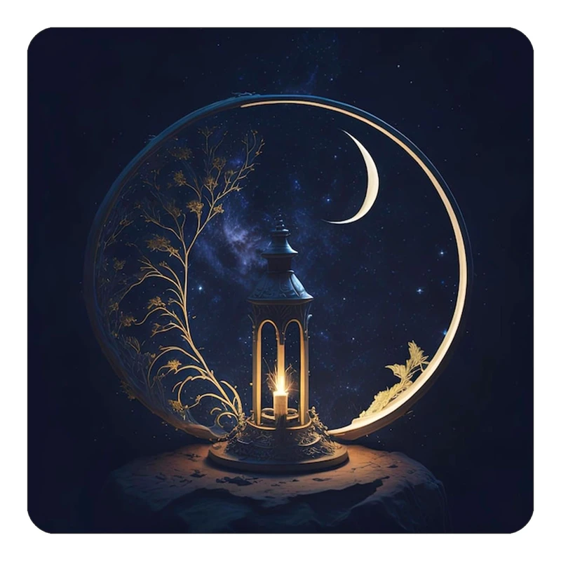 مگنت کاکتی طرح ماه و ستاره مدل mp53556