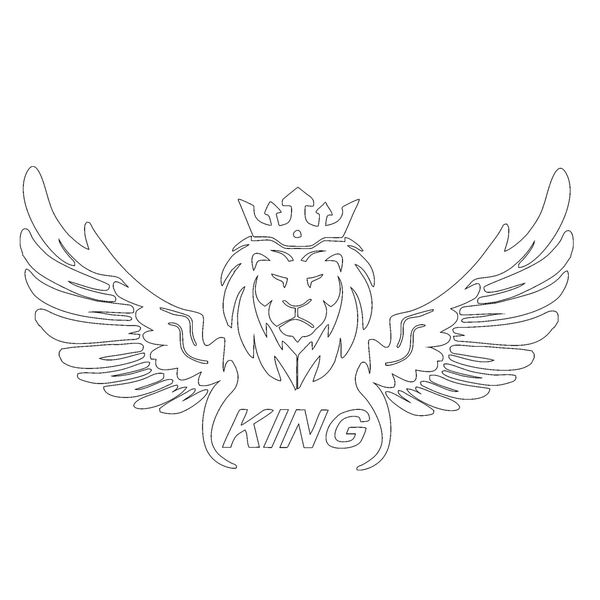 برچسب بدنه موتور مهدیار طرح بال  کد SM202