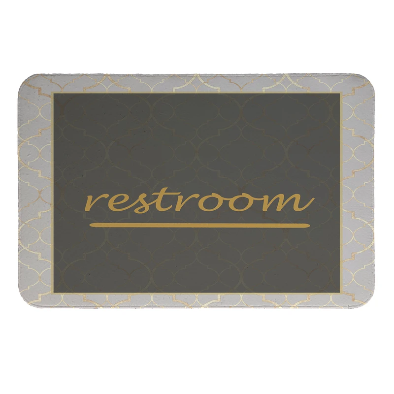 پادری  طرح Restroom کد 8683 سایز 110×80 سانتی متر
