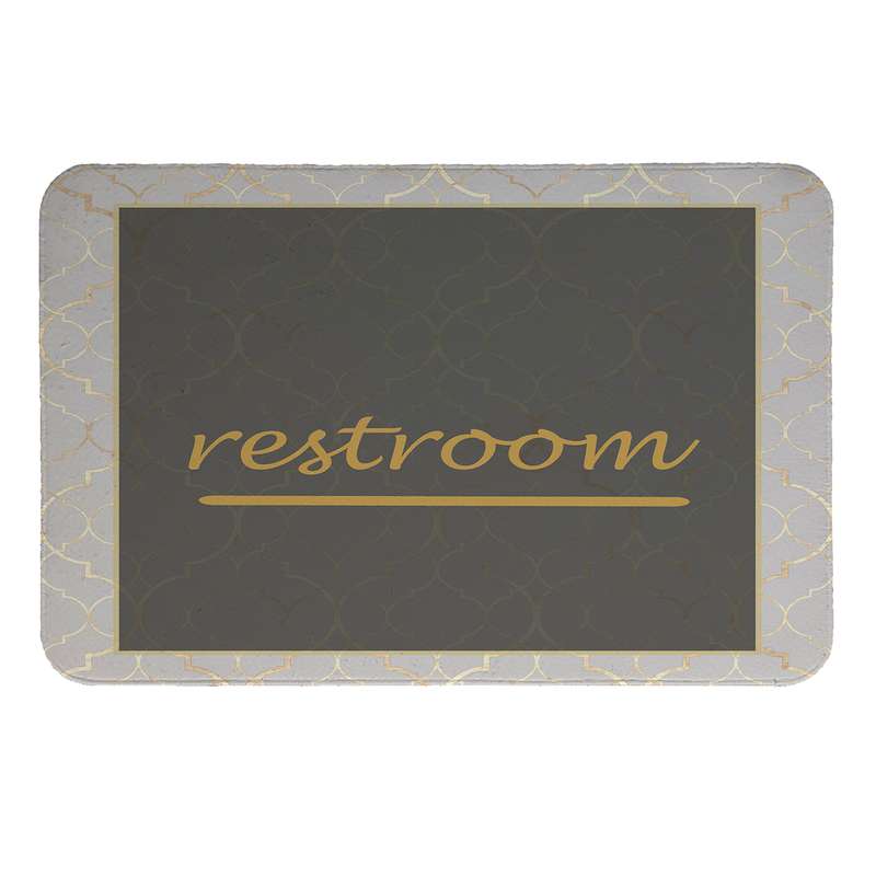   پادری  طرح Restroom کد 8683 سایز 50 × 70 سانتی متر