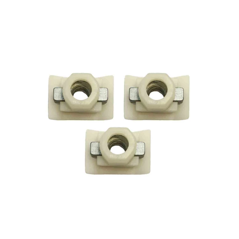 مهره موتور برف پاک کن خودرو قطعه سازان کبیر مدل KHR-405-825 مناسب برای پژو 405 مجموعه 3 عددی 