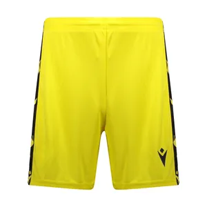 شلوارک ورزشی مردانه مکرون مدل ویتوریا رنگ زرد