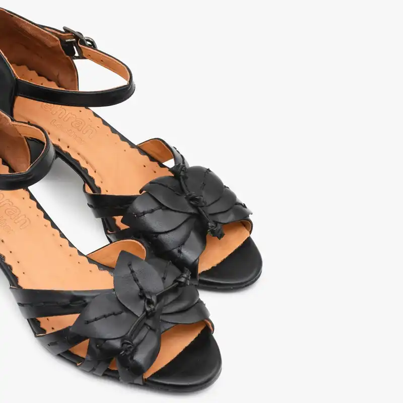 صندل زنانه چرم تهران مدل E80M