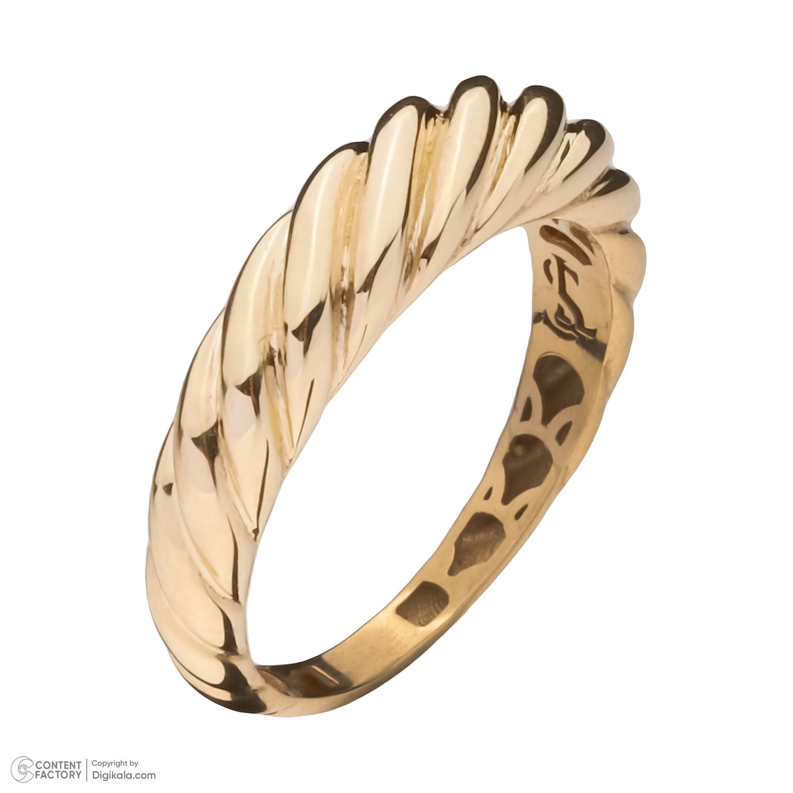 انگشتر طلا 18 عیار زنانه گلدم مدل R-3090012 -  - 4
