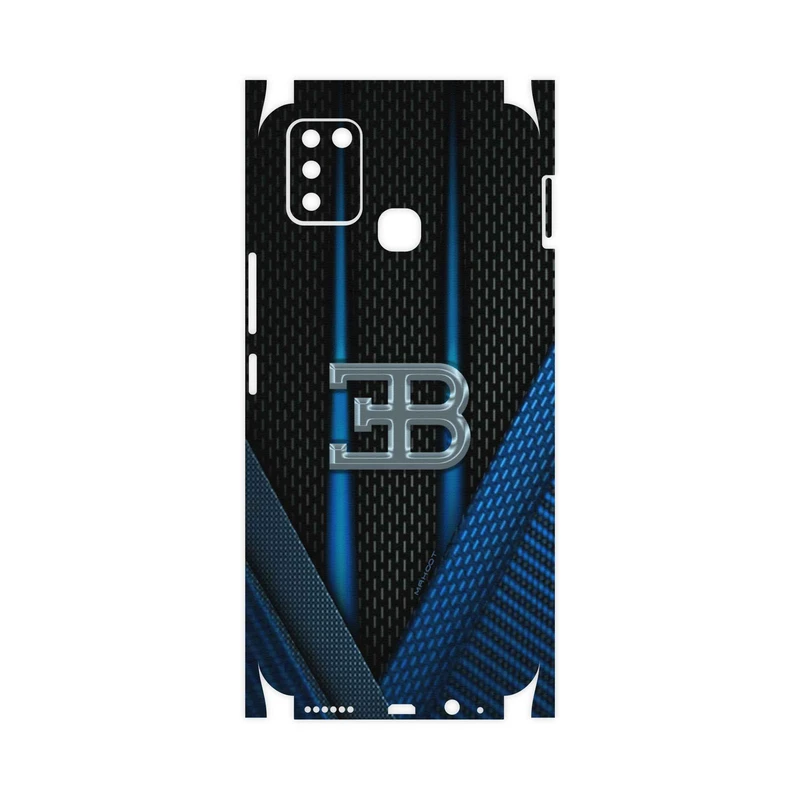 برچسب پوششی ماهوت مدل BUGATTI-FullSkin مناسب برای گوشی موبایل اینفینیکس Smart 6 X657B