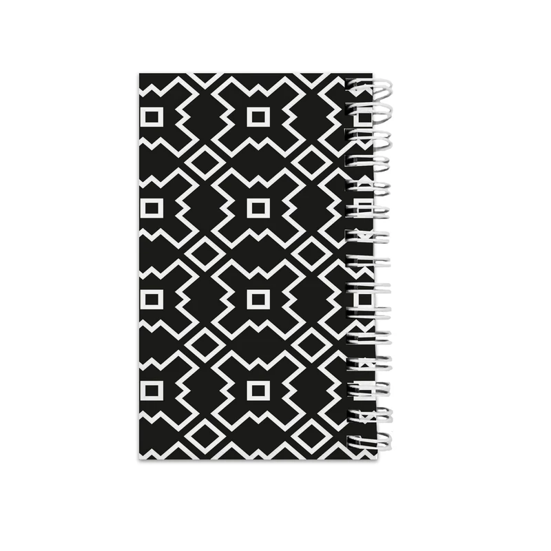 دفترچه یادداشت مدل to do list طرح black and white کد 2021756