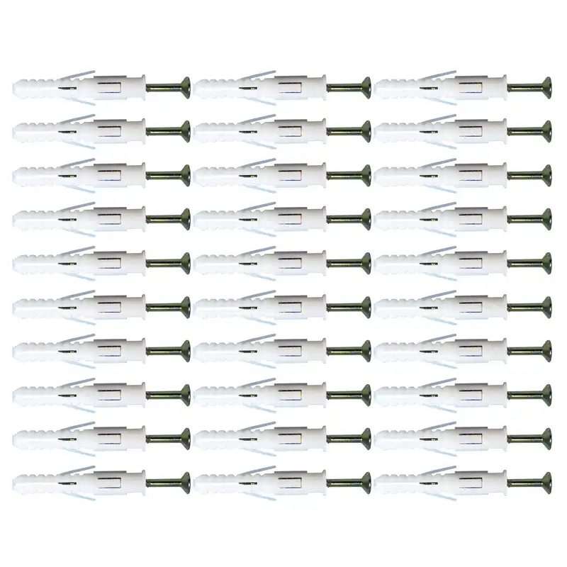 پیچ و رول پلاک مدل W-5 مجموعه 60 عددی