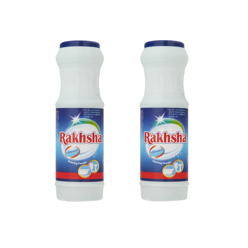 پودر تمیز کننده سطوح رخشا مدل 01 وزن 500 گرم بسته 2 عدی