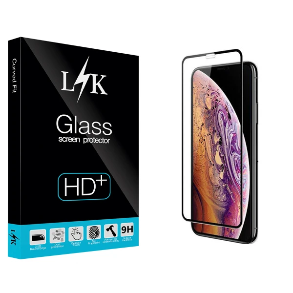 محافظ صفحه نمایش ال کی مدل +LITE مناسب برای گوشی موبایل اپل iPhone Xs/X