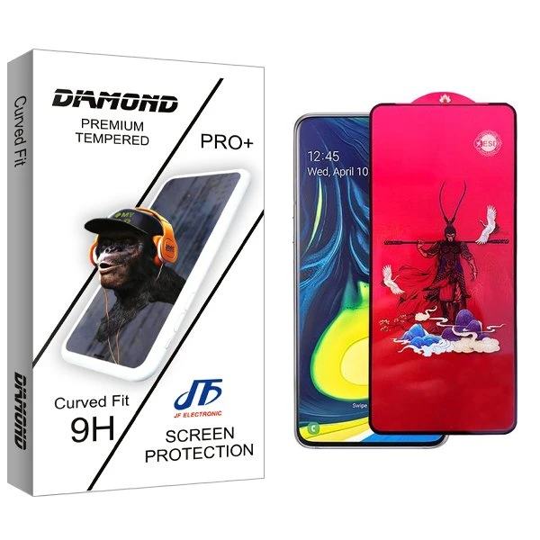 محافظ صفحه نمایش جی اف مدل Diamond King مناسب برای گوشی موبایل سامسونگ Galaxy A80