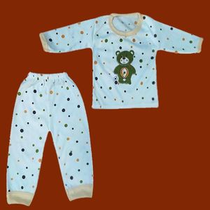 نقد و بررسی ست تی شرت و شلوار نوزادی مدل Polka کد Be1 توسط خریداران
