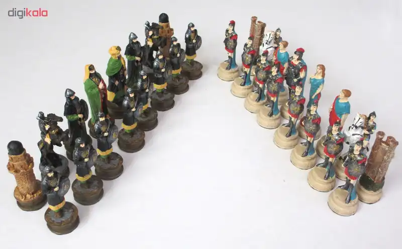 مهره شطرنج مدل CH01 مجموعه 32 عددی