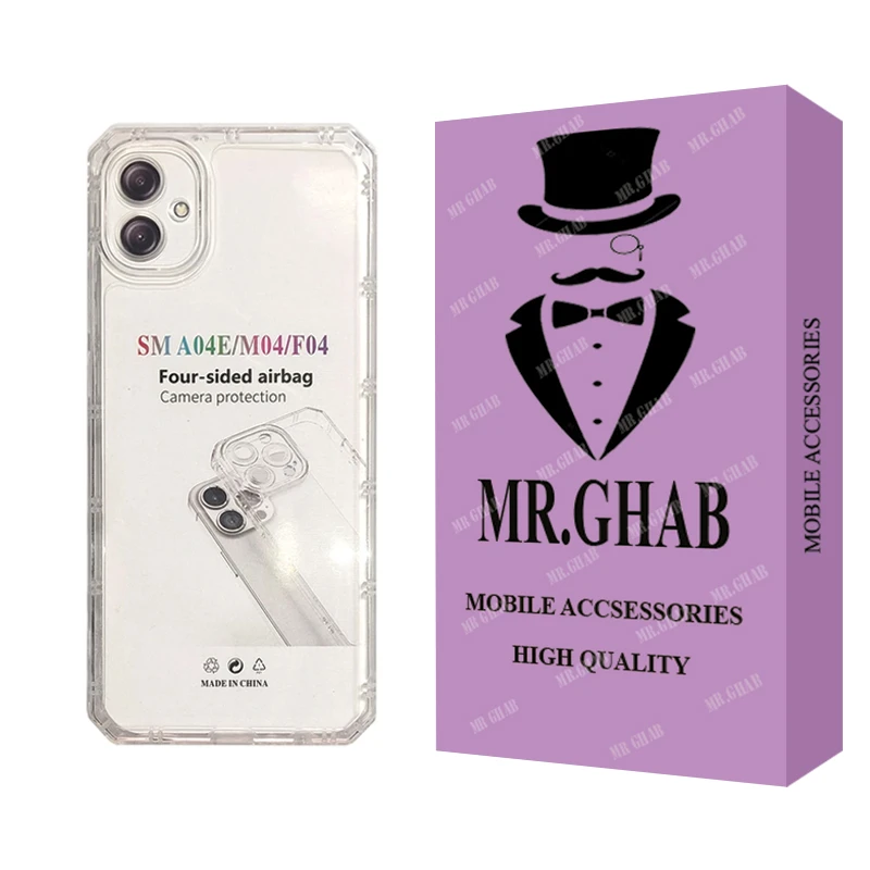 کاور مستر قاب مدل ژله ای مناسب برای گوشی موبایل سامسونگ Galaxy A04e